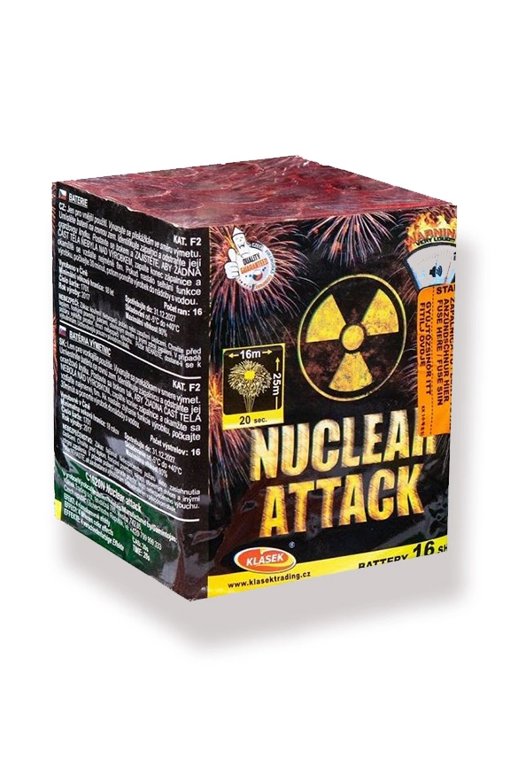 Εναέρια Πυροτεχνήματα 16 βολών – Nuclear Attack